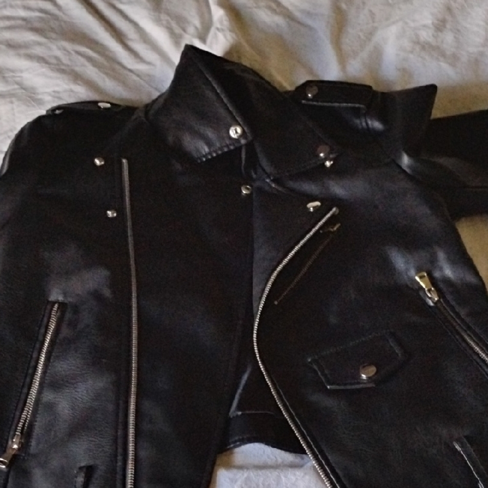 Classic Black Leather Jacket